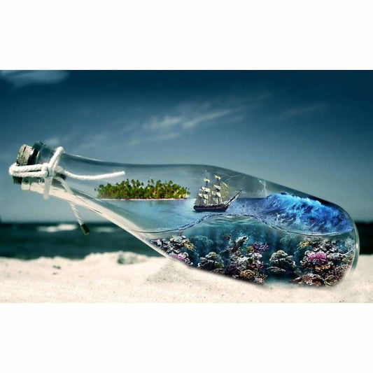 Special Bottle The Sea Fast Delivery Full Drill - 5D Diy 