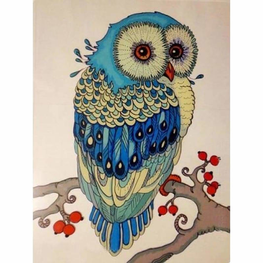 Special Cheap Cute Owl Picture Full Drill - 5D Diy Diamond
