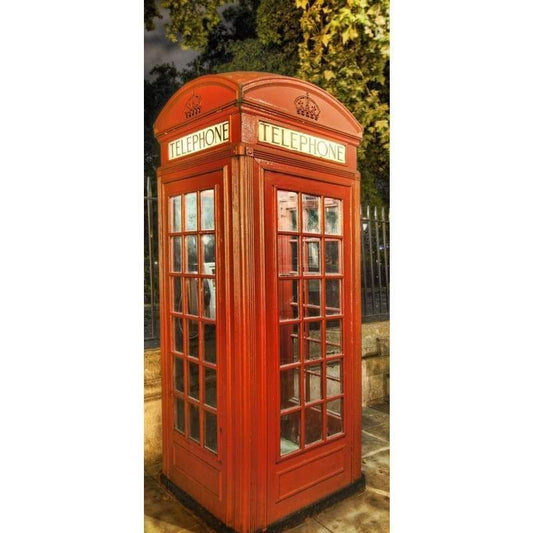 Telephone Box 03 - Full Drill Diamond Painting - NEEDLEWORK KITS